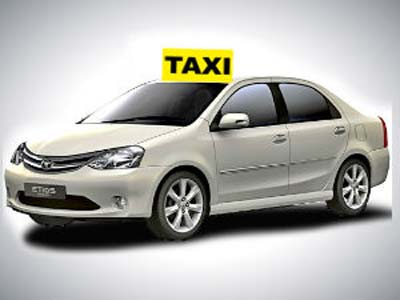 Sedan cab for Jaisalmer city tour